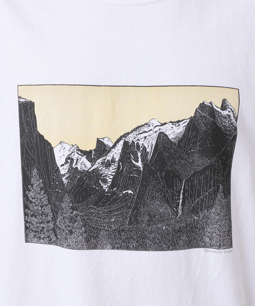 JOURNAL STANDARD(ジャーナルスタンダード)の「【TOM KILLION/トム キリオン】 ヨセミテバレー(Tシャツ/カットソー・メンズ・ホワイト・LARGE/X-LARGE)」の10枚目の写真