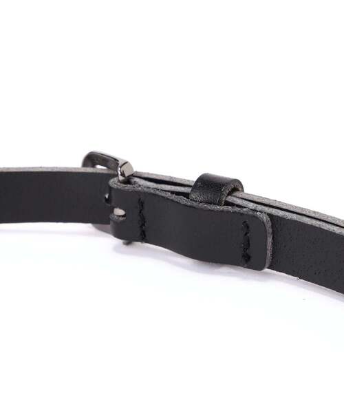 L.H.P(エルエイチピー)の「maison nine/メゾンナイン/プレーンベルト(ベルト・レディース・ブラック・FREE)」の6枚目の写真