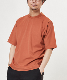 ジャガードネック Tシャツ