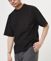 ジャガードネック Tシャツ