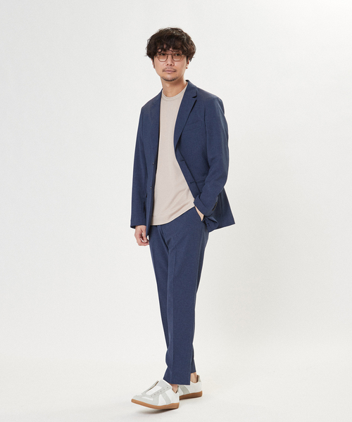 EDIFICE(エディフィス)の「ジャガードネック Tシャツ(Tシャツ/カットソー・メンズ・ホワイト/ブラック/ベージュ/モスグリーン/ホワイト系その他/ブラウン系その他・MEDIUM/LARGE)」の17枚目の写真