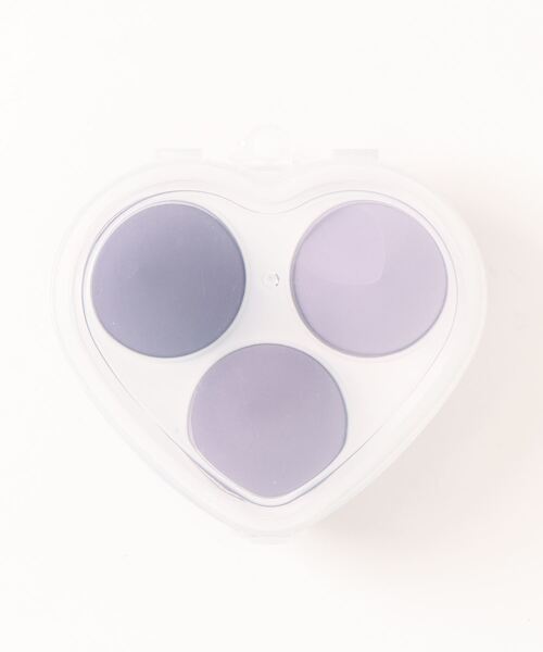 LAC-VERT(ラック・ヴェール)の「メイクスポンジ3種 たまご型/斜線カット/平面カット(パフ・スポンジ・レディース・パープル/ピンク/グリーン/イエロー・FREE)」の6枚目の写真