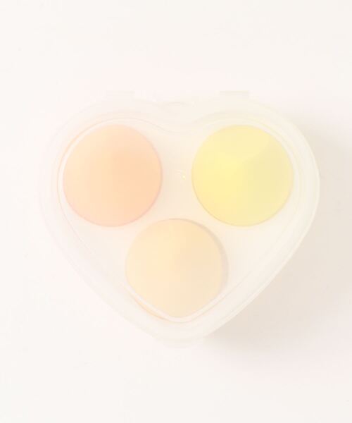 LAC-VERT(ラック・ヴェール)の「メイクスポンジ3種 たまご型/斜線カット/平面カット(パフ・スポンジ・レディース・パープル/ピンク/グリーン/イエロー・FREE)」の7枚目の写真