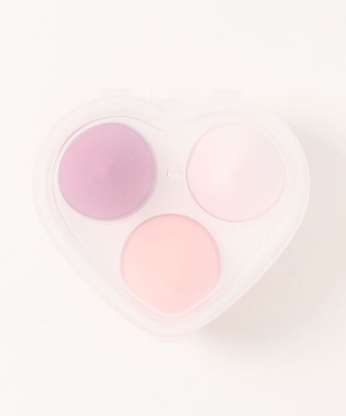 LAC-VERT(ラック・ヴェール)の「メイクスポンジ3種 たまご型/斜線カット/平面カット(パフ・スポンジ・レディース・パープル/ピンク/グリーン/イエロー・FREE)」の8枚目の写真