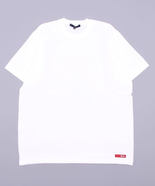 L.H.P Private Brand（エルエイチピープライベートブランド）の「＠テンジクニットＴシャツ（Tシャツ/カットソー・メンズ・ホワイト/ブラック・46/48/50）」の2枚目の写真