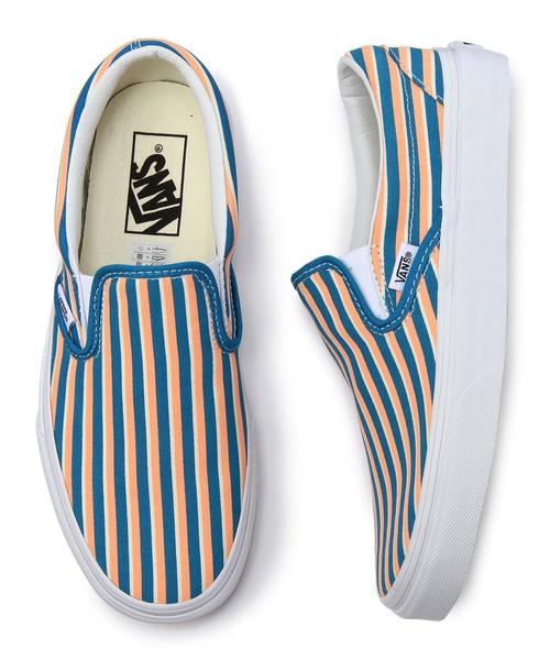 VANS(バンズ)の「VANS COL ST SLIP ON / ヴァンズ /スリッポン(その他シューズ・レディース・コバルトブルー/ネイビー・5/6/5h/4h/6h)」の2枚目の写真