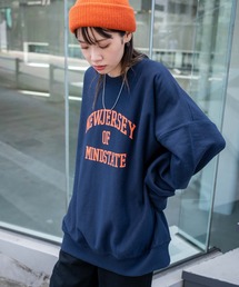 WEGO | WEGO/ヘビーウエイト カレッジプルオーバー(スウェット)