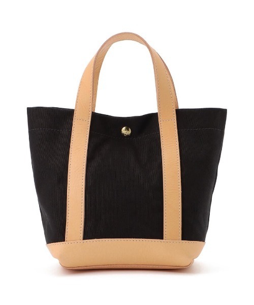 IL BISONTE（イルビゾンテ）の「ILBISONTE / CANVAS x LEATHER / TOTEBAG（トートバッグ・レディース・ブラック系その他/ブラック/ブラックミックス/その他2・FREE）」の9枚目の写真