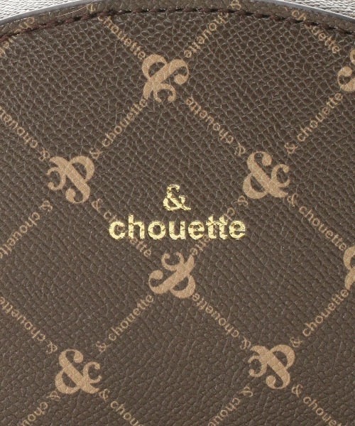 & chouette(アンドシュエット)の「モノグラム リュック(バックパック/リュック・レディース・グレイッシュベージュ/ダークブラウン・FREE)」の11枚目の写真
