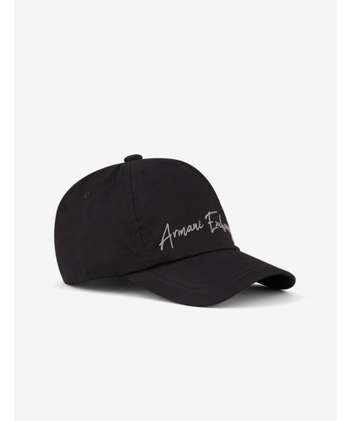 ARMANI EXCHANGE(アルマーニエクスチェンジ)の「【A|X アルマーニ エクスチェンジ】ロゴ パネルキャップ(キャップ・メンズ・ホワイト/ブラック・FREE)」の2枚目の写真