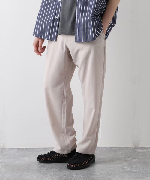 JOURNAL STANDARD(ジャーナルスタンダード)の「ワルツマット ブッチャー1プリーツパンツ(その他パンツ・メンズ・ブラック/グレー/ベージュ/ネイビー・SMALL/MEDIUM/LARGE)」の3枚目の写真