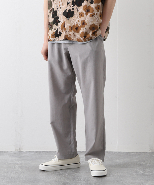 JOURNAL STANDARD(ジャーナルスタンダード)の「ワルツマット ブッチャー1プリーツパンツ(その他パンツ・メンズ・ブラック/グレー/ベージュ/ネイビー・SMALL/MEDIUM/LARGE)」の2枚目の写真