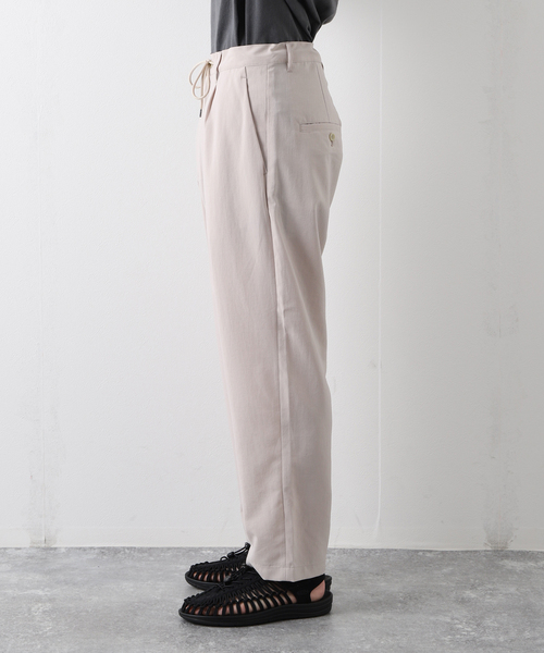 JOURNAL STANDARD(ジャーナルスタンダード)の「ワルツマット ブッチャー1プリーツパンツ(その他パンツ・メンズ・ブラック/グレー/ベージュ/ネイビー・SMALL/MEDIUM/LARGE)」の13枚目の写真