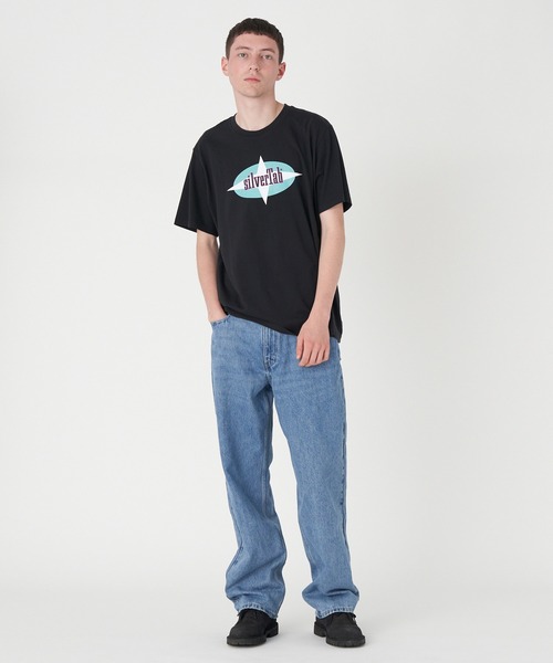 Levi's(リーバイス)の「Levi's/リーバイス SILVERTAB リラックスフィット Tシャツ STAR ブラック(Tシャツ/カットソー・メンズ・マルチ・M/XL/L/S)」の18枚目の写真