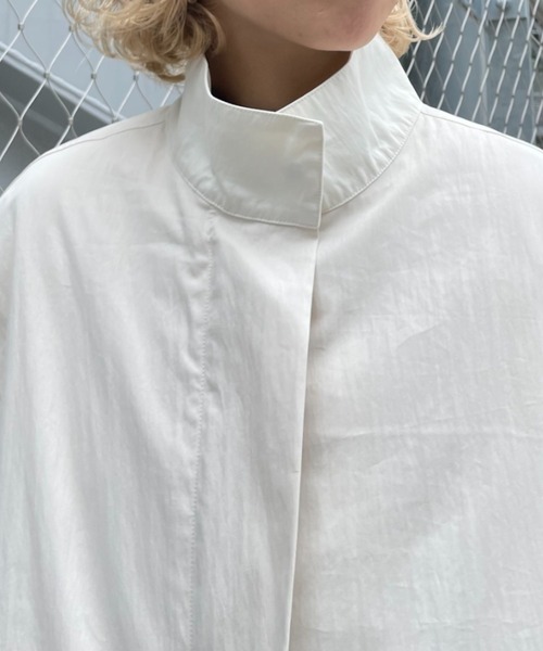 CIAOPANIC（チャオパニック）の「【SETアイテム】マルチウェイキルティングジャケット付きモッズベスト（ノーカラーコート・レディース・アイボリー/カーキ・SMALL/MEDIUM）」の19枚目の写真