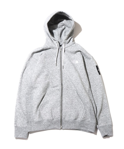 THE NORTH FACE（ザノースフェイス）の「THE NORTH FACE SQUARE LOGO FULL ZIP / ザ・ノース・フェイス スクエアロゴフルジップ（パーカー・メンズ・ブラック/グレー/バーガンディー/ネイビー/オリーブ・M/L/XL/XXL/S）」の3枚目の写真