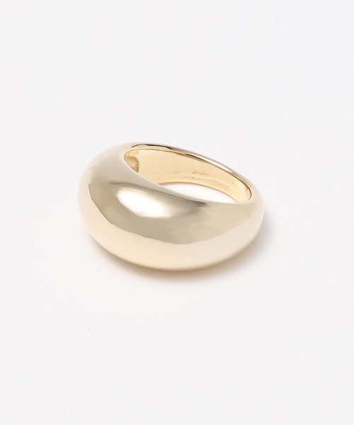 A part by（アパートバイ）の「チャンキーリングＬ　163442（リング・レディース・シルバー/ゴールド・FREE）」の9枚目の写真