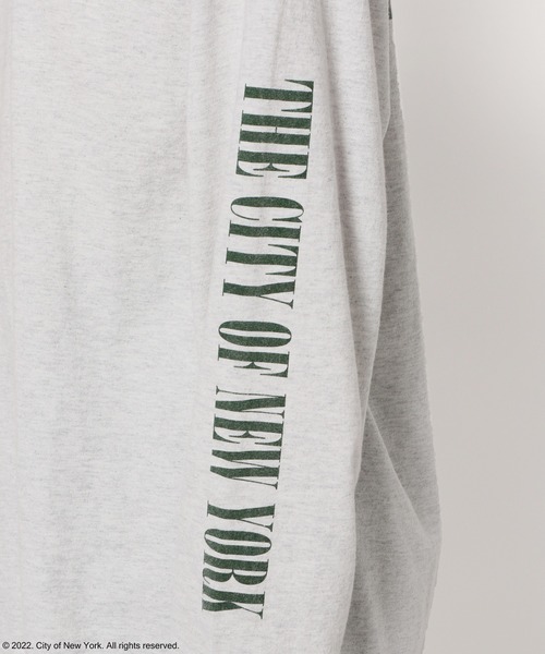 LOWRYS FARM（ローリーズファーム）の「ＮＹＣ　ＬＳ　Ｔｅｅ２　297980（Tシャツ/カットソー・レディース・ホワイト/グレー/ピンク・FREE）」の18枚目の写真
