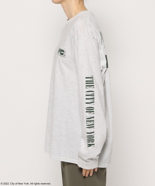 LOWRYS FARM（ローリーズファーム）の「ＮＹＣ　ＬＳ　Ｔｅｅ２　297980（Tシャツ/カットソー・レディース・ホワイト/グレー/ピンク・FREE）」の20枚目の写真