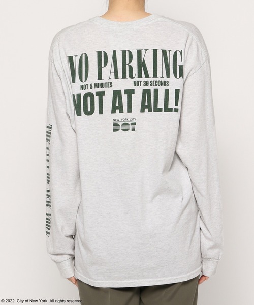 LOWRYS FARM（ローリーズファーム）の「ＮＹＣ　ＬＳ　Ｔｅｅ２　297980（Tシャツ/カットソー・レディース・ホワイト/グレー/ピンク・FREE）」の21枚目の写真
