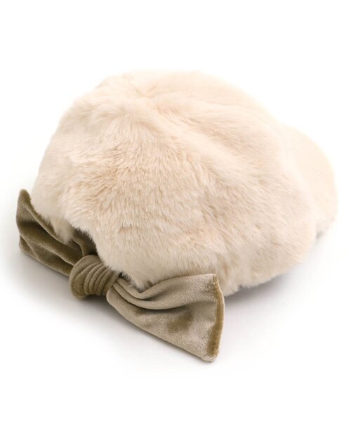 Ampersand（アンパサンド）の「リボンキャップ（キャップ・キッズ・ブラック/ブラウン/グレー/ピンク/アイボリー・50/54/58）」の15枚目の写真