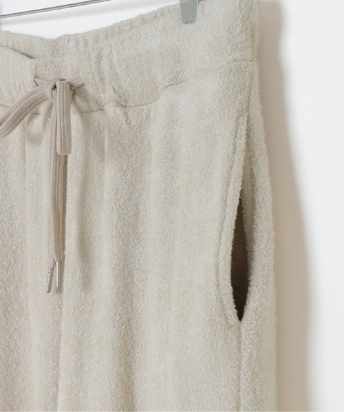 sleeping.com(スリーピングドットコム)の「オリジナルの香り付き素材 メンズ・ゆるふわダブルパイルカットソーハーフパンツ(ルームウェア/パジャマ・メンズ・オリーブ/ベージュ/ネイビー/ライトグレー/スカイブルー・フリ-)」の13枚目の写真