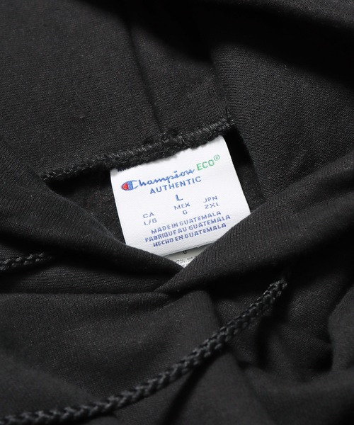 Champion(チャンピオン)の「Champion/チャンピオン HOODED オーバーサイズ プルオーバーパーカー 袖ワンポイント 刺繍ロゴ フーディ 2026年春夏(パーカー・メンズ・ホワイト/ブラック/ベージュ/パープル/ネイビー/グレー/ダークグレー/ローズ/マルーン/ロイヤルブルー/チャコール・S/M/L/XL)」の12枚目の写真