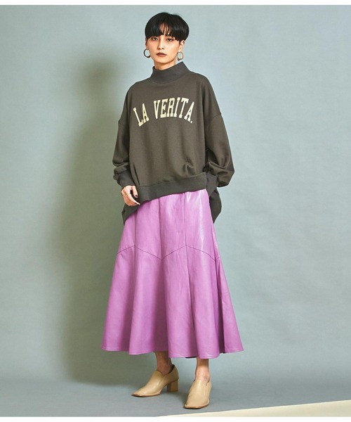 Settimissimo（セッティミッシモ）の「ステッチデザインスクエアートゥシューズ（パンプス・レディース・ブラック/ベージュ・S/M/L）」の14枚目の写真