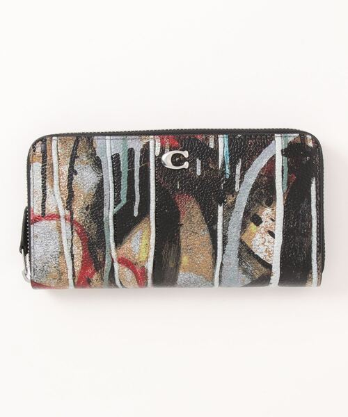 COACH X MINT + SERF】アコーディオン ジップ ウォレット【公式通販】