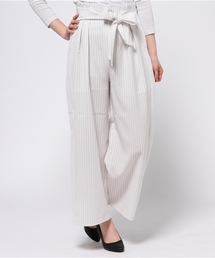 ROSE BUD | LPT-15116 W/RIBBON WIDE LEG PANTS(その他パンツ)
