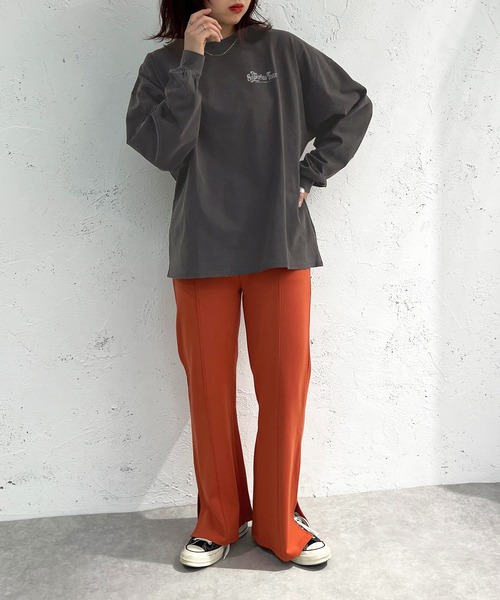 apres jour mignon(アプレジュールミニョン)の「アソートロックロンT【ZOZOTOWN限定アイテム】(Tシャツ/カットソー・レディース・オフホワイト/その他/オートミール/ホワイト系その他/ブラック系その他/スミクロ/ホワイト系その他2・X-LARGE/フリー)」の10枚目の写真