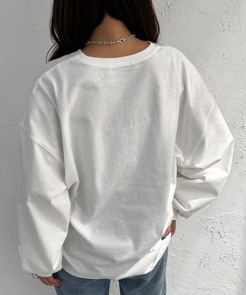 apres jour mignon(アプレジュールミニョン)の「アソートロックロンT【ZOZOTOWN限定アイテム】(Tシャツ/カットソー・レディース・オフホワイト/その他/オートミール/ホワイト系その他/ブラック系その他/スミクロ/ホワイト系その他2・X-LARGE/フリー)」の14枚目の写真