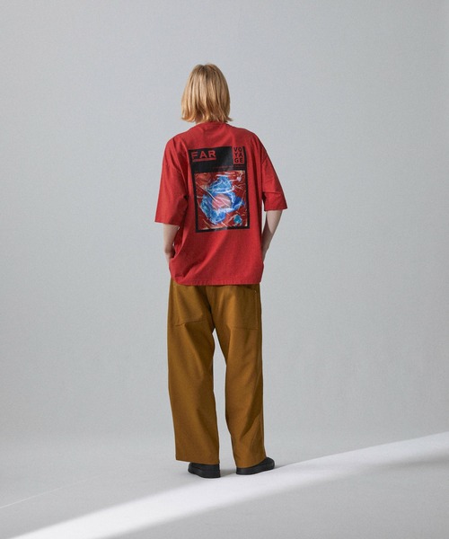 Iroquois(イロコイ)の「VOYAGE T(Tシャツ/カットソー・メンズ・ブラック/レッド系その他/ホワイト・1/3/2)」の18枚目の写真
