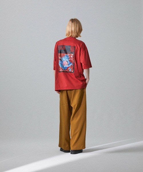 Iroquois(イロコイ)の「VOYAGE T(Tシャツ/カットソー・メンズ・ブラック/レッド系その他/ホワイト・1/3/2)」の19枚目の写真