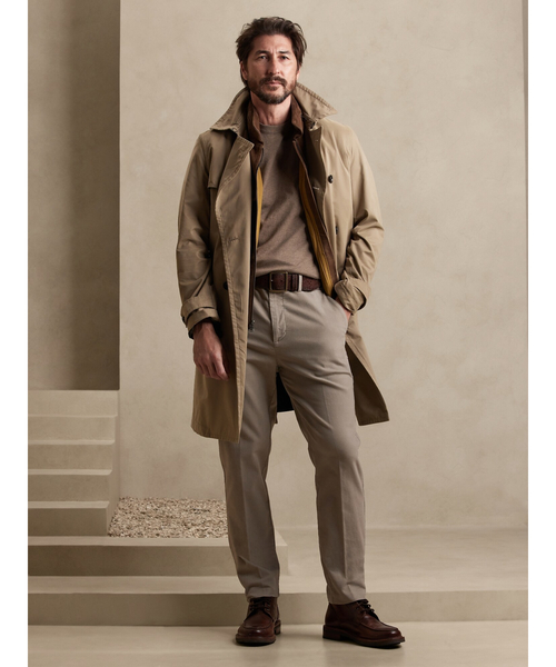 Banana Republic（バナナリパブリック）の「スリム ブラッシュド トラベラーパンツ（その他パンツ・メンズ・カーキ/ベージュ/バーガンディー/チャコールグレー・30/31/32/33/34/29/28）」の3枚目の写真