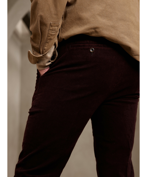 Banana Republic（バナナリパブリック）の「スリム ブラッシュド トラベラーパンツ（その他パンツ・メンズ・カーキ/ベージュ/バーガンディー/チャコールグレー・30/31/32/33/34/29/28）」の15枚目の写真
