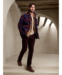 スリム ブラッシュド トラベラーパンツ