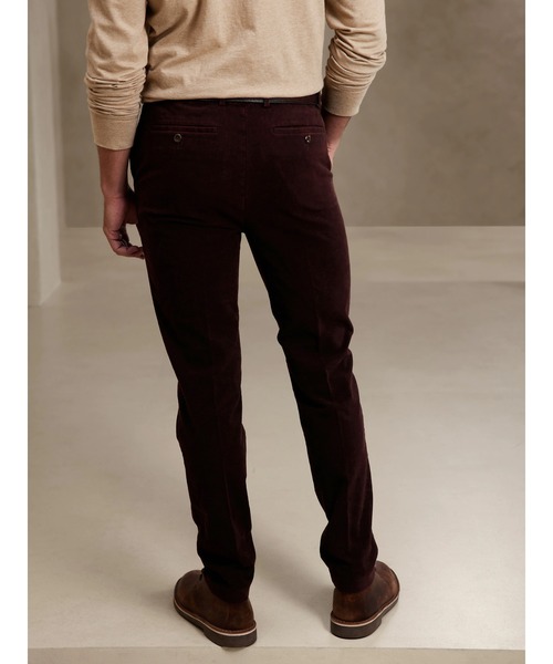 Banana Republic（バナナリパブリック）の「スリム ブラッシュド トラベラーパンツ（その他パンツ・メンズ・カーキ/ベージュ/バーガンディー/チャコールグレー・30/31/32/33/34/29/28）」の5枚目の写真