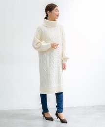 Honeys | オフタートルワンピース(ワンピース)