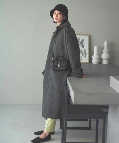 N.（N. Natural Beauty Basic）（エヌエヌナチュラルビューティーベーシック）の「【横田ひかるさん着用】バスクラウンドハット（ハット・レディース・ホワイト/ブラック・FREE）」の7枚目の写真