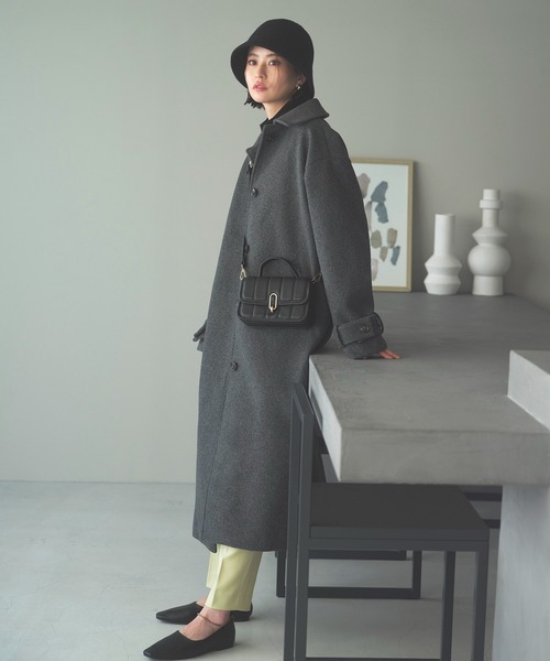 N.（N. Natural Beauty Basic）（エヌエヌナチュラルビューティーベーシック）の「【横田ひかるさん着用】バスクラウンドハット（ハット・レディース・ホワイト/ブラック・FREE）」の21枚目の写真