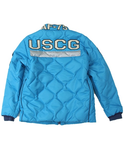 AVIREX(アヴィレックス)の「【WEB&DEPOT限定】USCG PADDING JACKET / USCG パディング ジャケット / AVIREX / アヴィレックス(ブルゾン・メンズ・ライトブルー/ブラック/セージグリーン/その他10/ブルー系その他3・MEDIUM/LARGE/X-LARGE/XX-LARGE/XXL(10))」の10枚目の写真