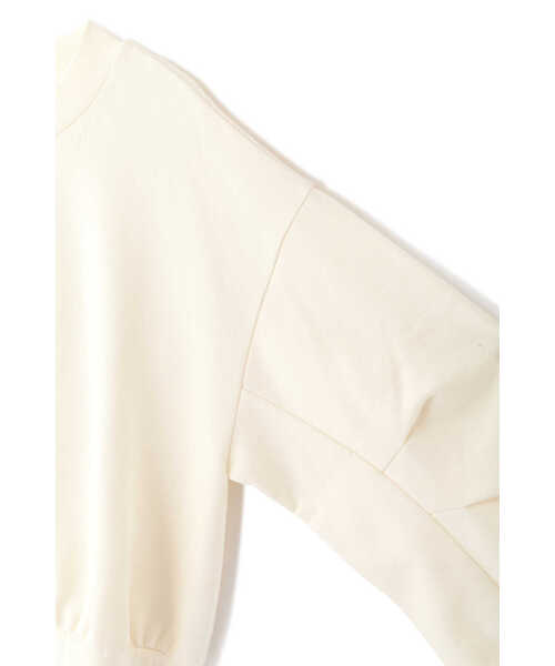 JILL STUART（ジルスチュアート）の「◆ジョエルカットソー（スウェット・レディース・ホワイト/ブラウン・FREE）」の16枚目の写真