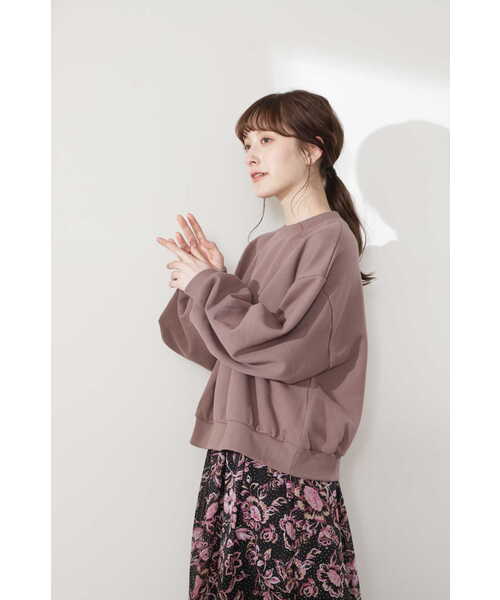 JILL STUART（ジルスチュアート）の「◆ジョエルカットソー（スウェット・レディース・ホワイト/ブラウン・FREE）」の21枚目の写真