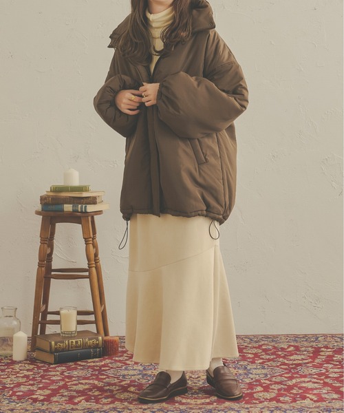 Ambre Neige（アンブルネージュ）の「中綿ビッグジャケット／WEB/EC