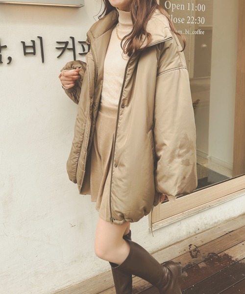 Ambre Neige（アンブルネージュ）の「中綿ビッグジャケット／WEB/EC