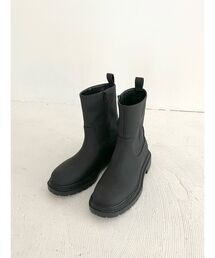 Ungrid | トラックソールミドル丈ブーツ(ブーツ)