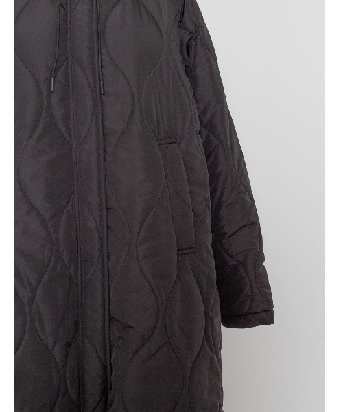 MidiUmi（ミディウミ）の「MidiUmi キルティングフードコート