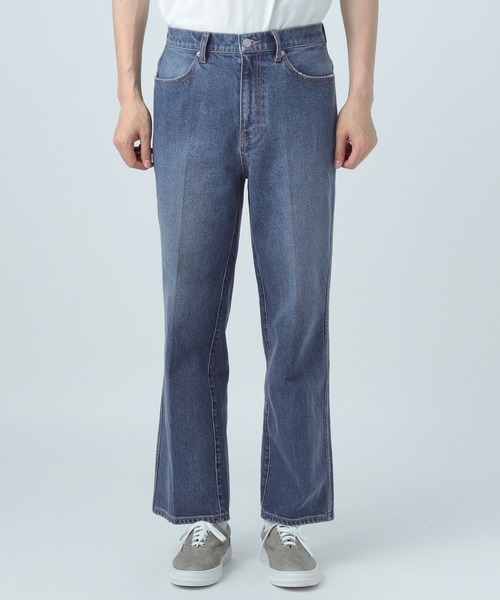 BAYFLOW（ベイフロー）の「ストレッチデニム スラックス 23SS（デニムパンツ・メンズ・ネイビー/ライトブルー・MEDIUM/LARGE）」の13枚目の写真