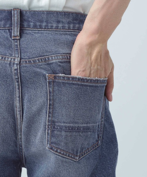 BAYFLOW（ベイフロー）の「ストレッチデニム スラックス 23SS（デニムパンツ・メンズ・ネイビー/ライトブルー・MEDIUM/LARGE）」の18枚目の写真